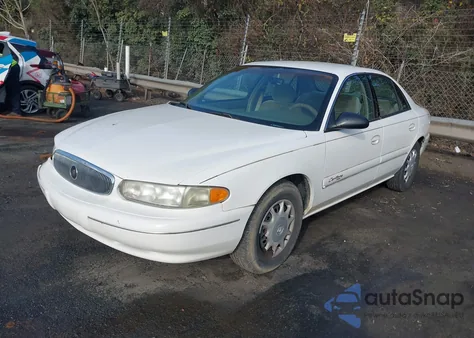 2001 Buick Century Custom z USA, uszkodzony, nr VIN 2G4WS52J511187681